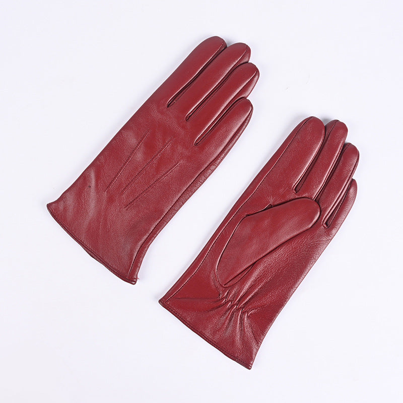 Savina Sheepskin Leather Gloves