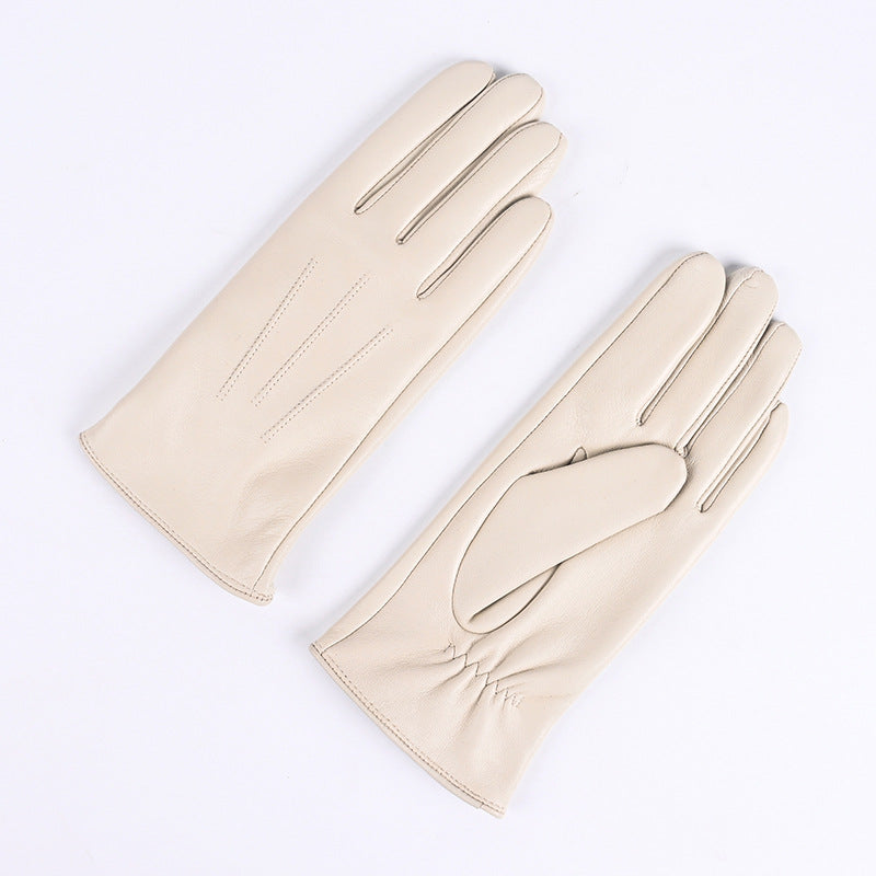 Savina Sheepskin Leather Gloves