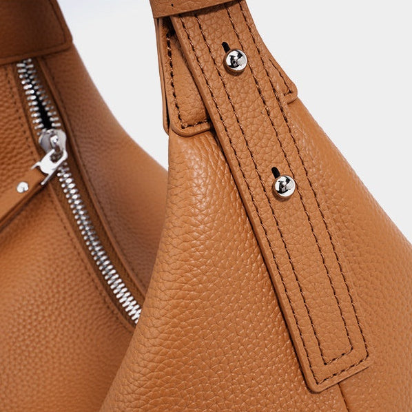 Kate Pebbled Leather Hobo Bag