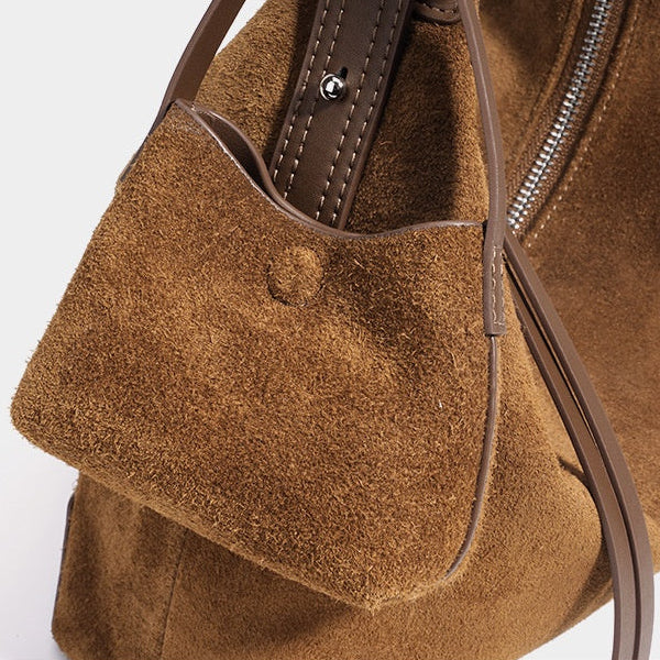 Marley Suede Hobo Bag