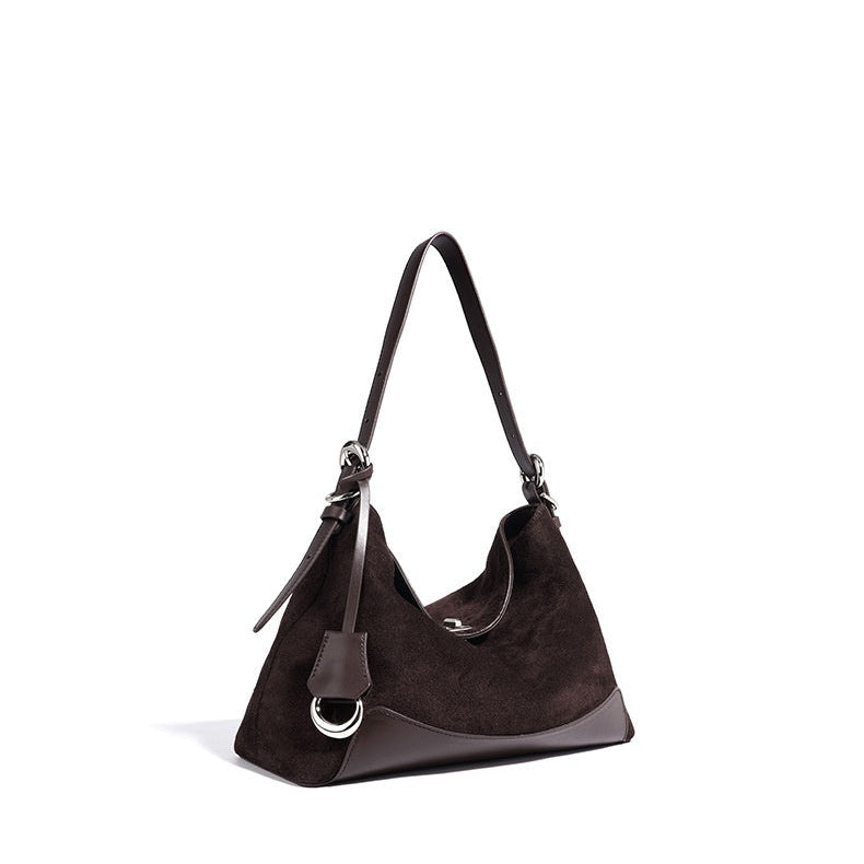 Ginny Suede Hobo Bag