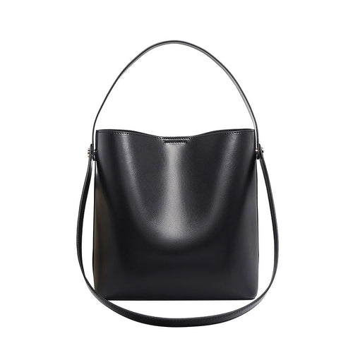 Roxy Leather Bucket Bag