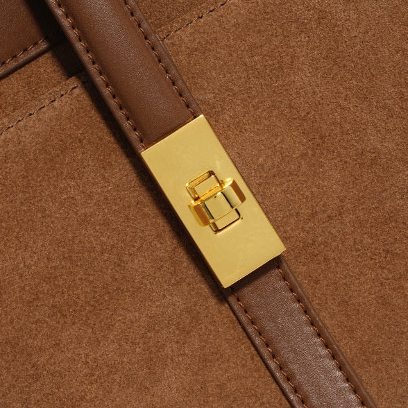 Lauren Suede Tote Bag