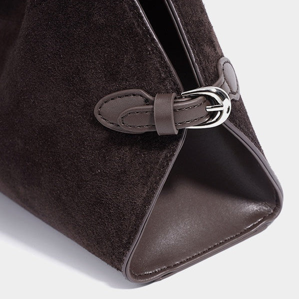 Trinity Suede Hobo Bag