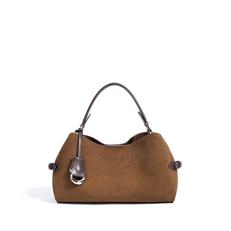Trinity Suede Hobo Bag