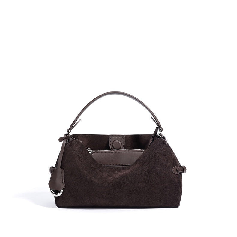 Trinity Suede Hobo Bag