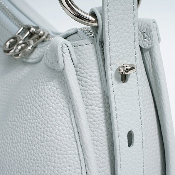 Chrisitine Pebbled Leather Hobo Bag