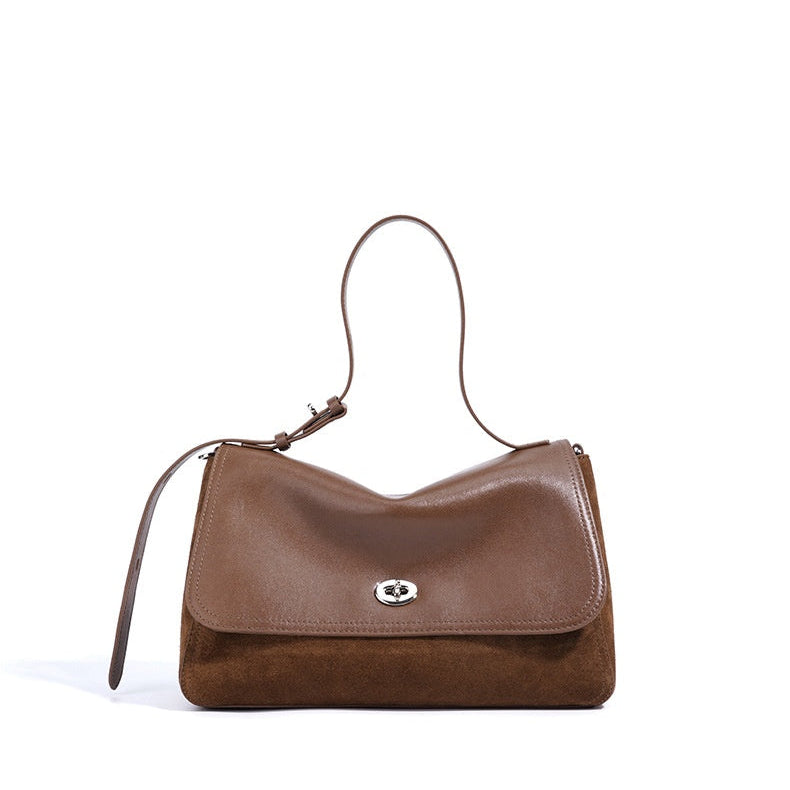 Zaria Leather Shoulder Bag