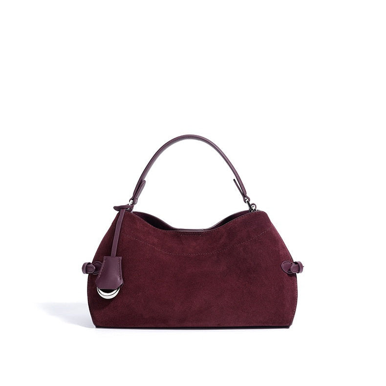 Trinity Suede Hobo Bag