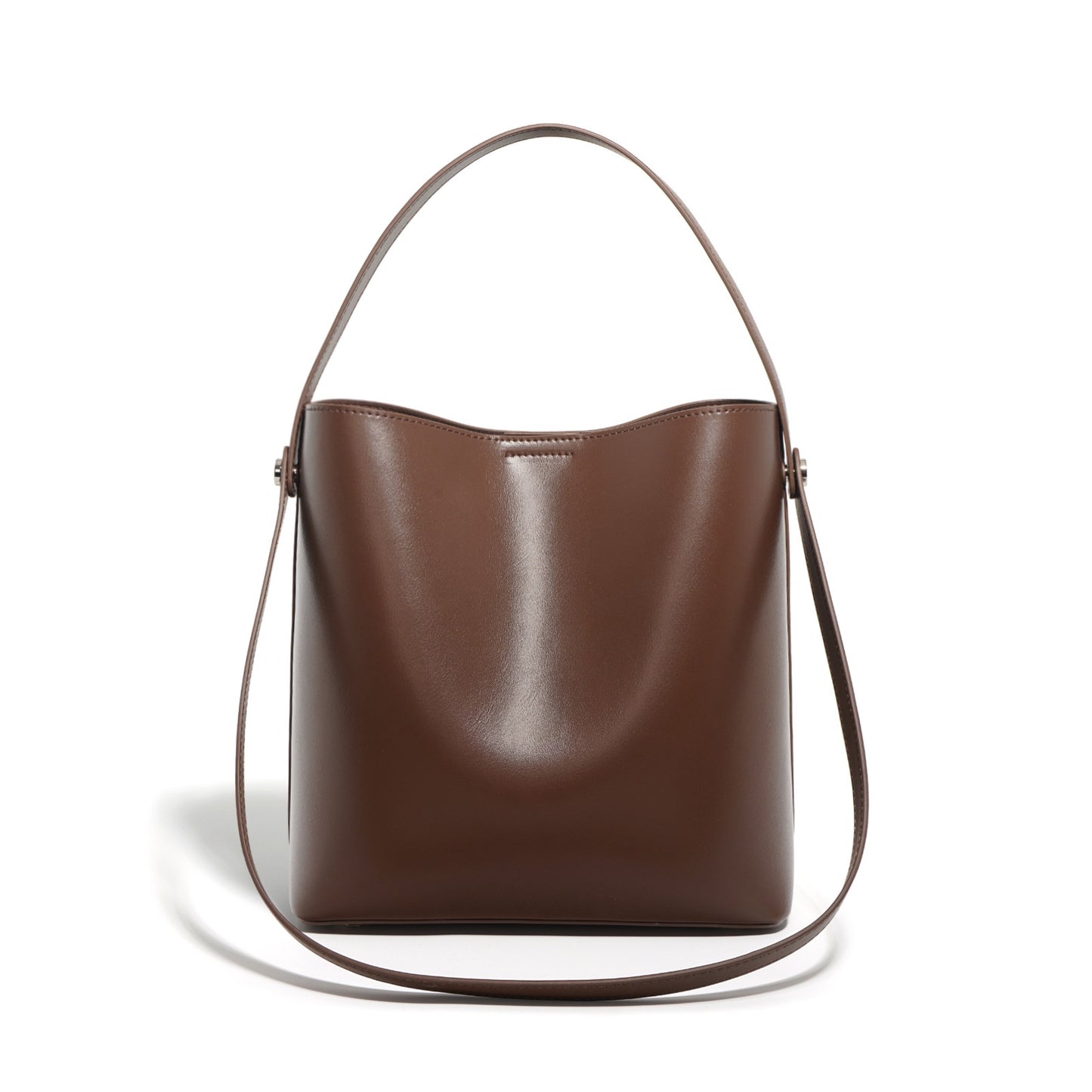 Roxy Leather Bucket Bag