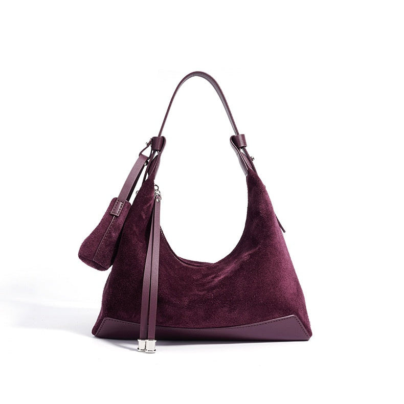 Marley Suede Hobo Bag