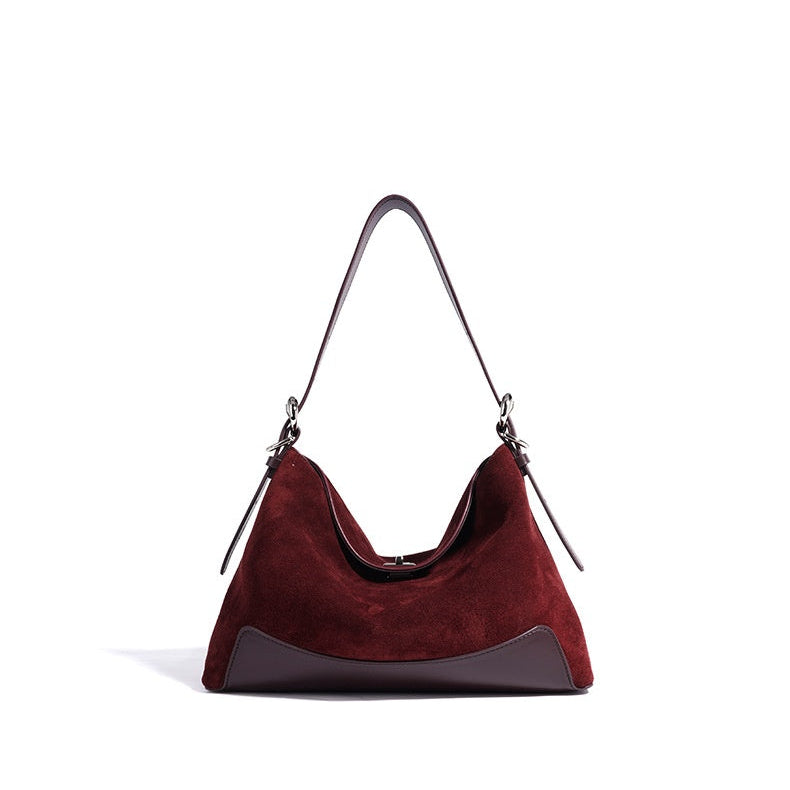Ginny Suede Hobo Bag