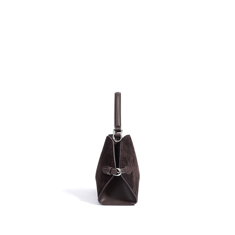 Trinity Suede Hobo Bag