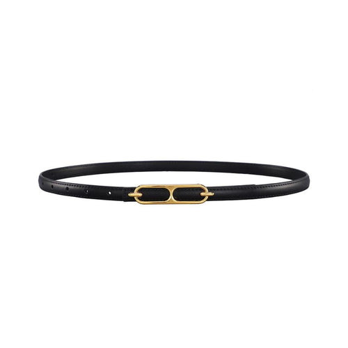 Tara Skinny Leather Belt