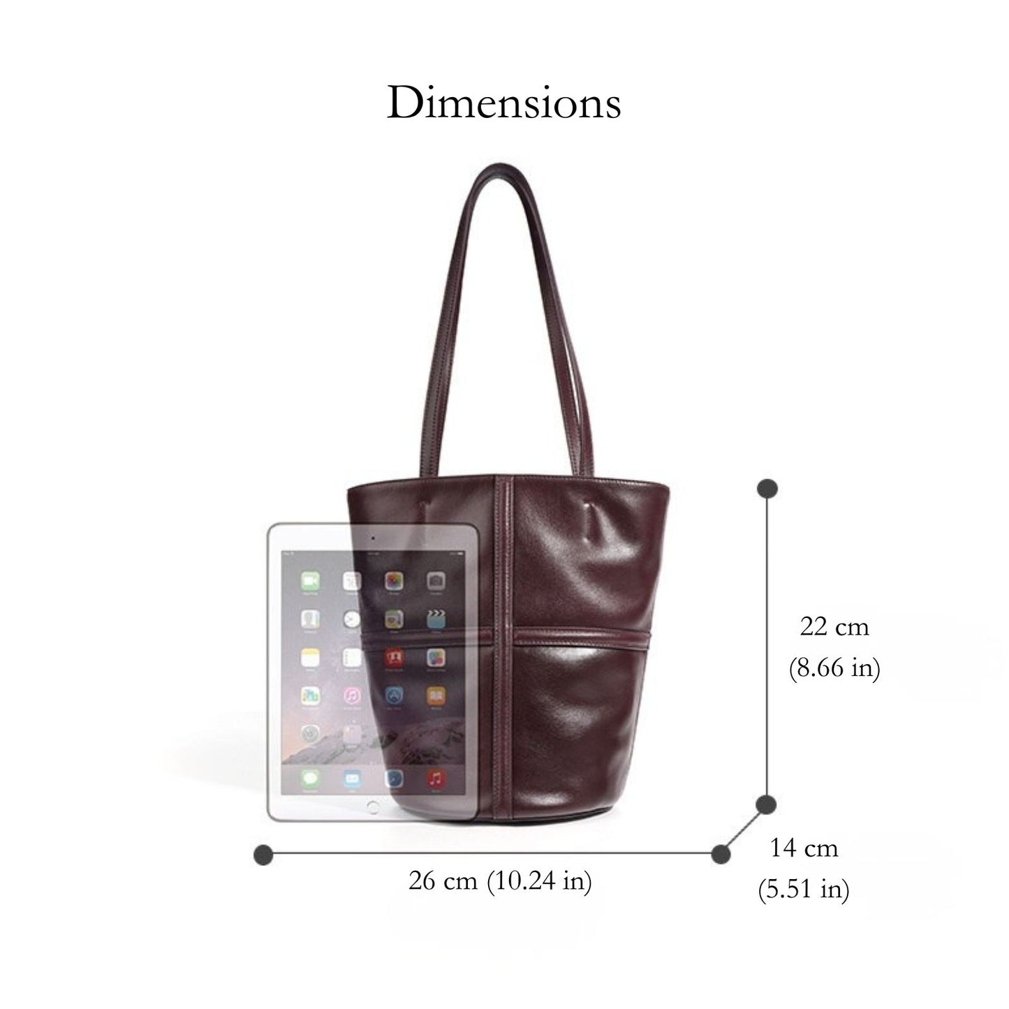 Daniela Paneled Bucket Bag