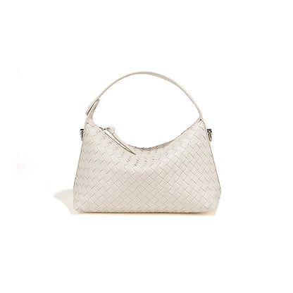 Debby Woven Leather Hobo Bag