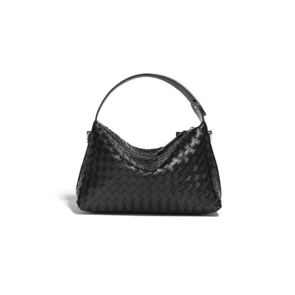 Debby Woven Leather Hobo Bag