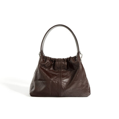 Samara Distressed Leather Hobo Bag