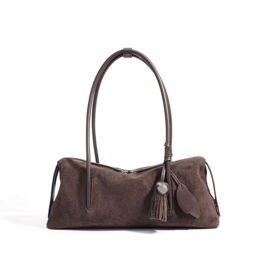 Angeline Tassel Barrel Bag