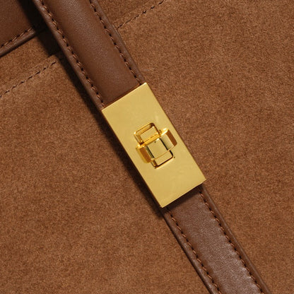 Lauren Suede Tote Bag