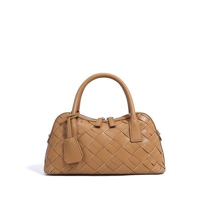 Kendall Woven Leather Handbag