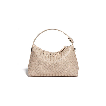 Debby Woven Leather Hobo Bag