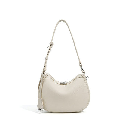 Chrisitine Pebbled Leather Hobo Bag