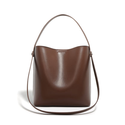 Roxy Leather Bucket Bag