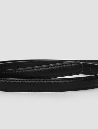 Cara Skinny Leather Belt