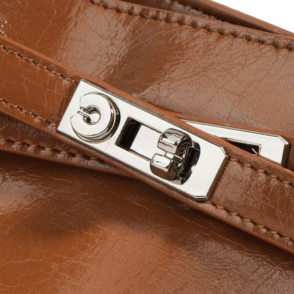 Marry Patent Leather Baguette Bag