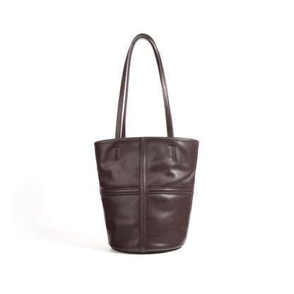 Daniela Paneled Bucket Bag