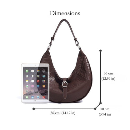Artemis Leather Hobo Bag